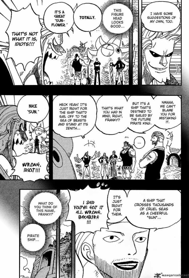 One Piece Chapter 439 page 4 - Chapter 439: The Third and the Seventh