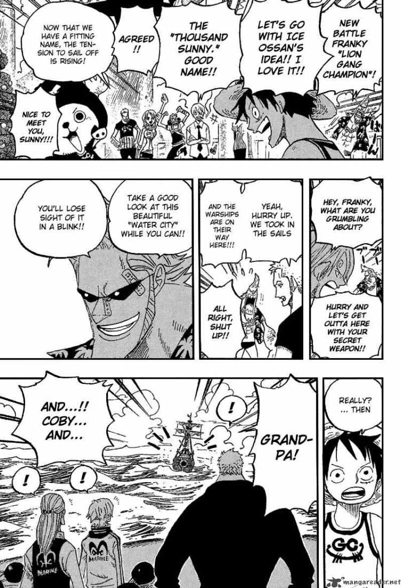 One Piece Chapter 439 page 6 - Chapter 439: The Third and the Seventh