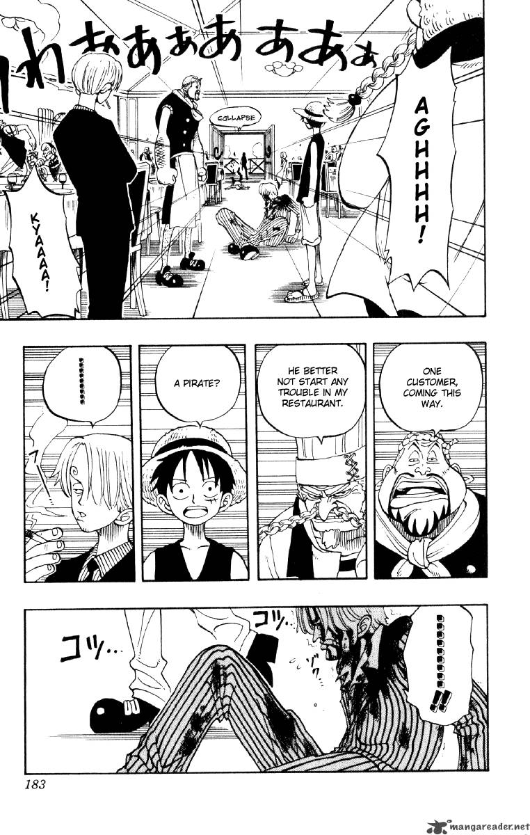 One Piece Chapter 44 page 15 - Chapter 44: Three Cooks