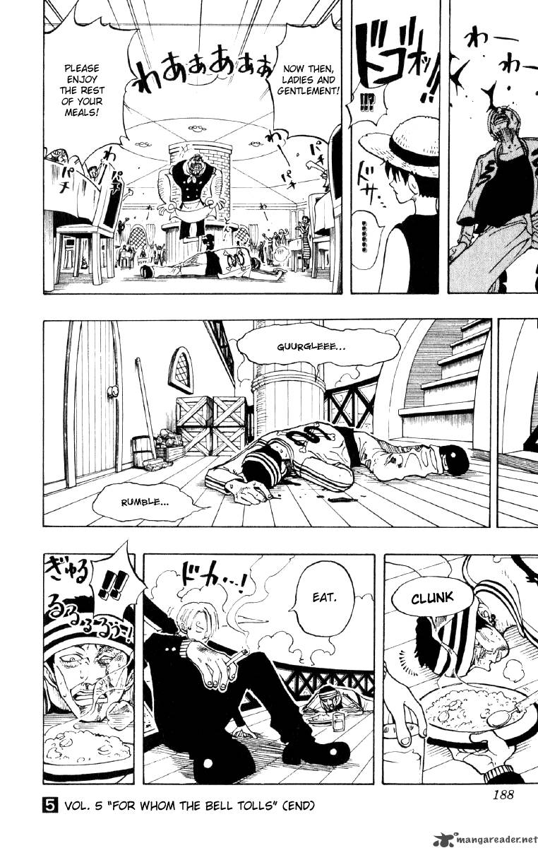 One Piece Chapter 44 page 20 - Chapter 44: Three Cooks