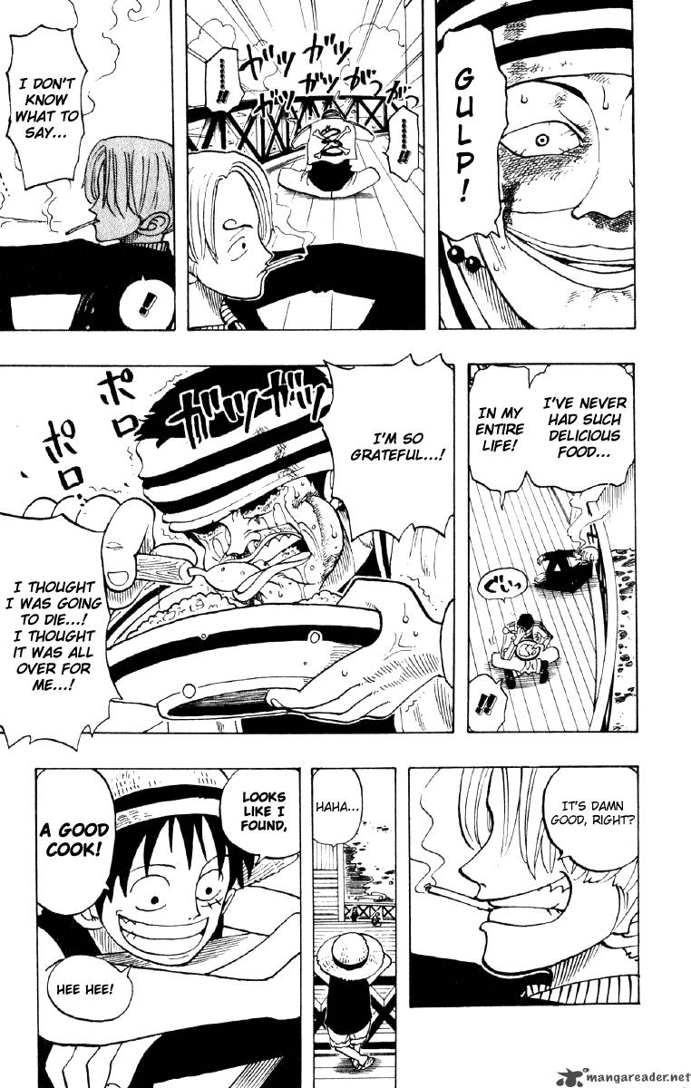 One Piece Chapter 44 page 21 - Chapter 44: Three Cooks