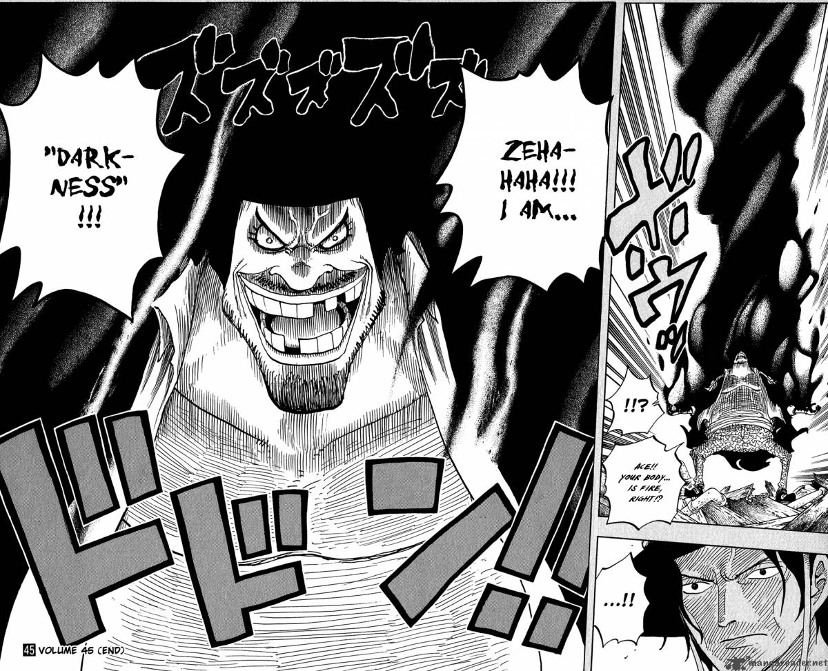 One Piece Chapter 440 page 18 - Chapter 440: Fire Fist vs Blackbeard