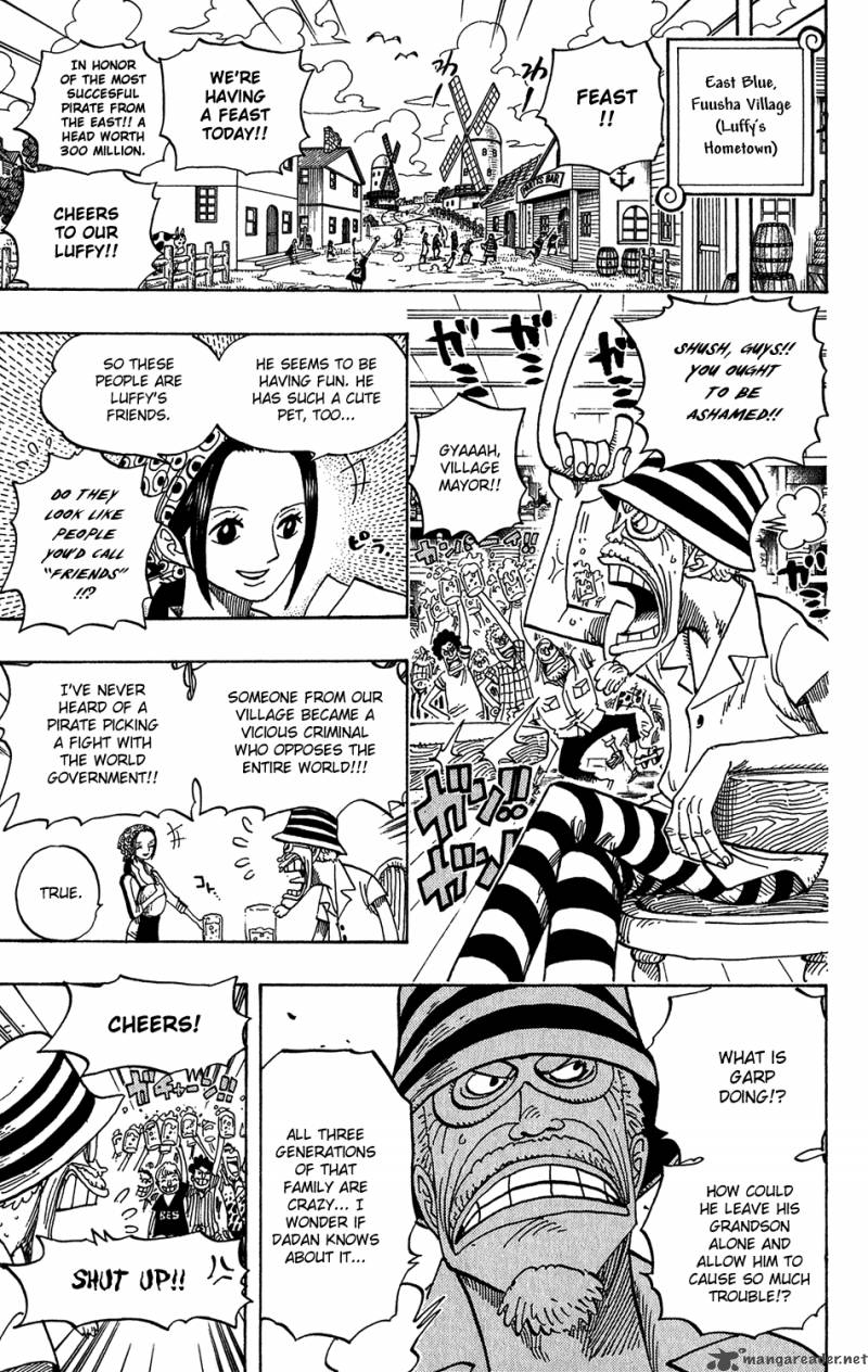 One Piece Chapter 440 page 3 - Chapter 440: Fire Fist vs Blackbeard