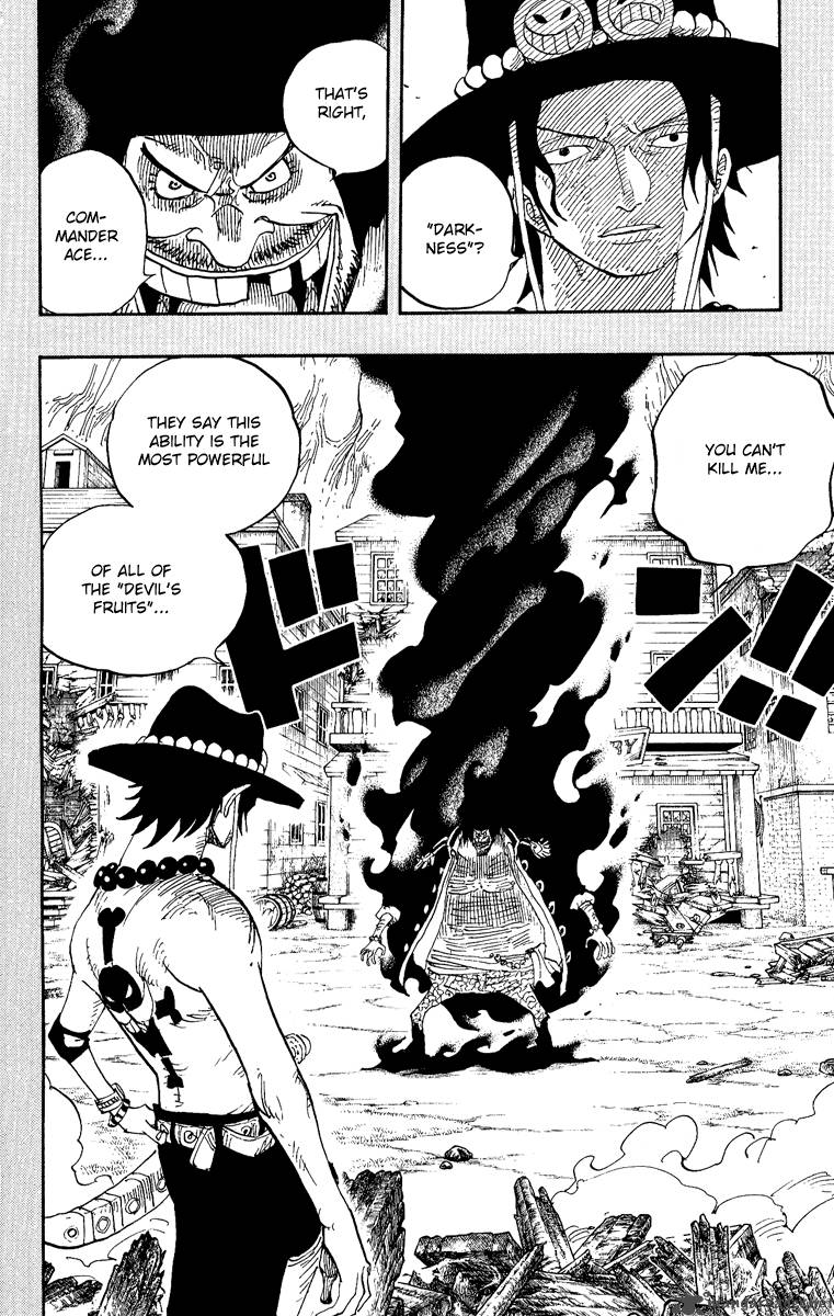 One Piece manga, chapter 441, page 12 of 31