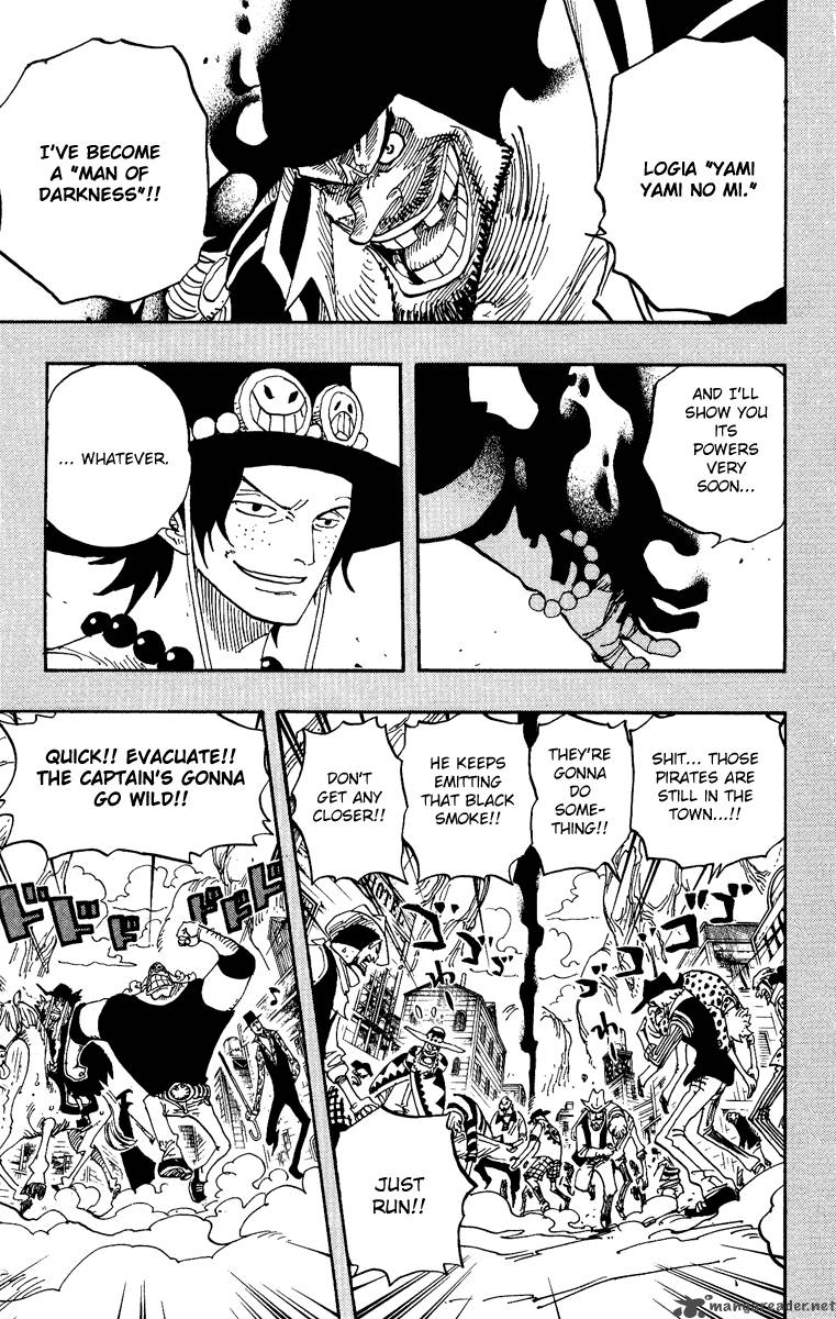 One Piece manga, chapter 441, page 13 of 31