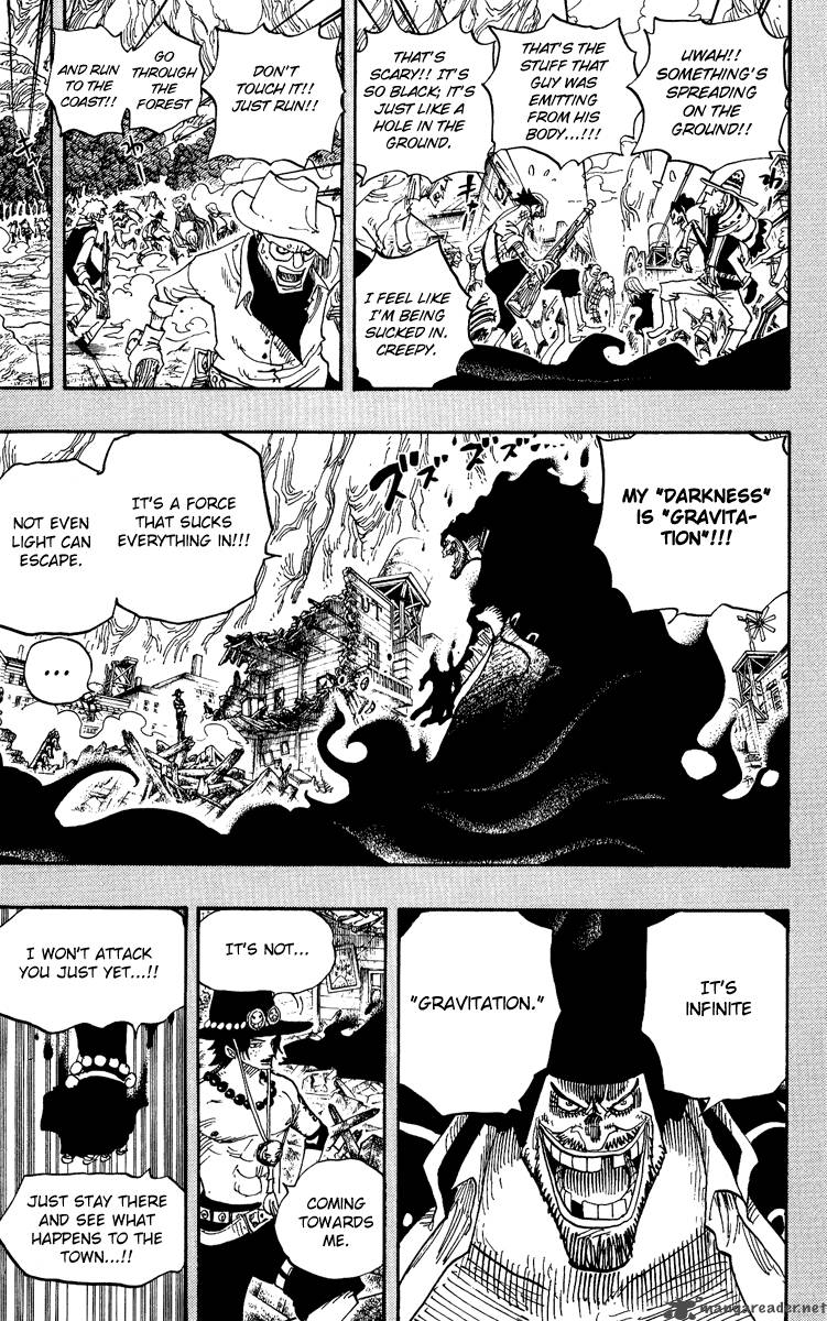 One Piece manga, chapter 441, page 15 of 31