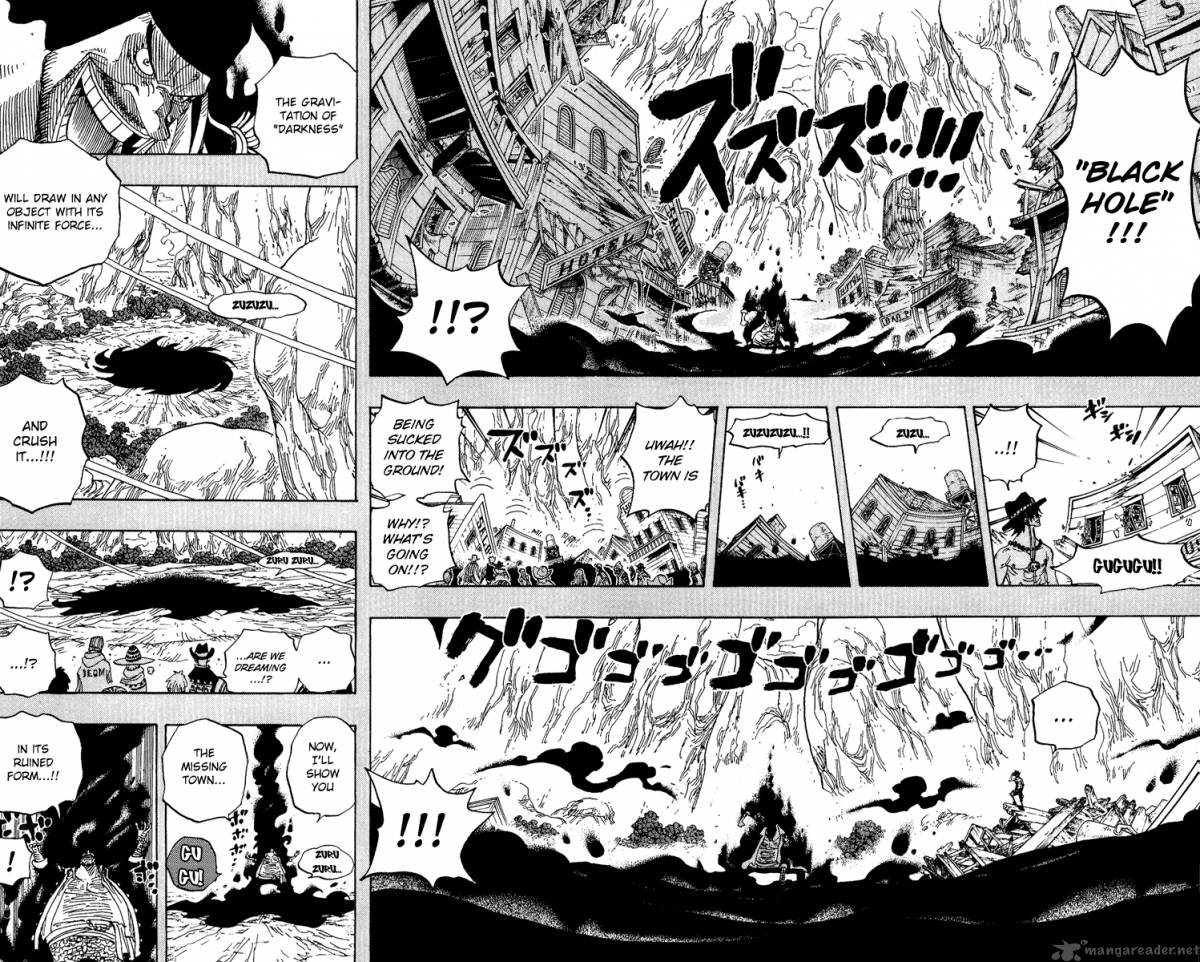 One Piece manga, chapter 441, page 16 of 31