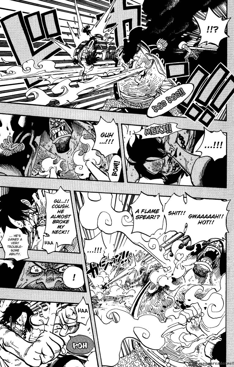 One Piece manga, chapter 441, page 23 of 31