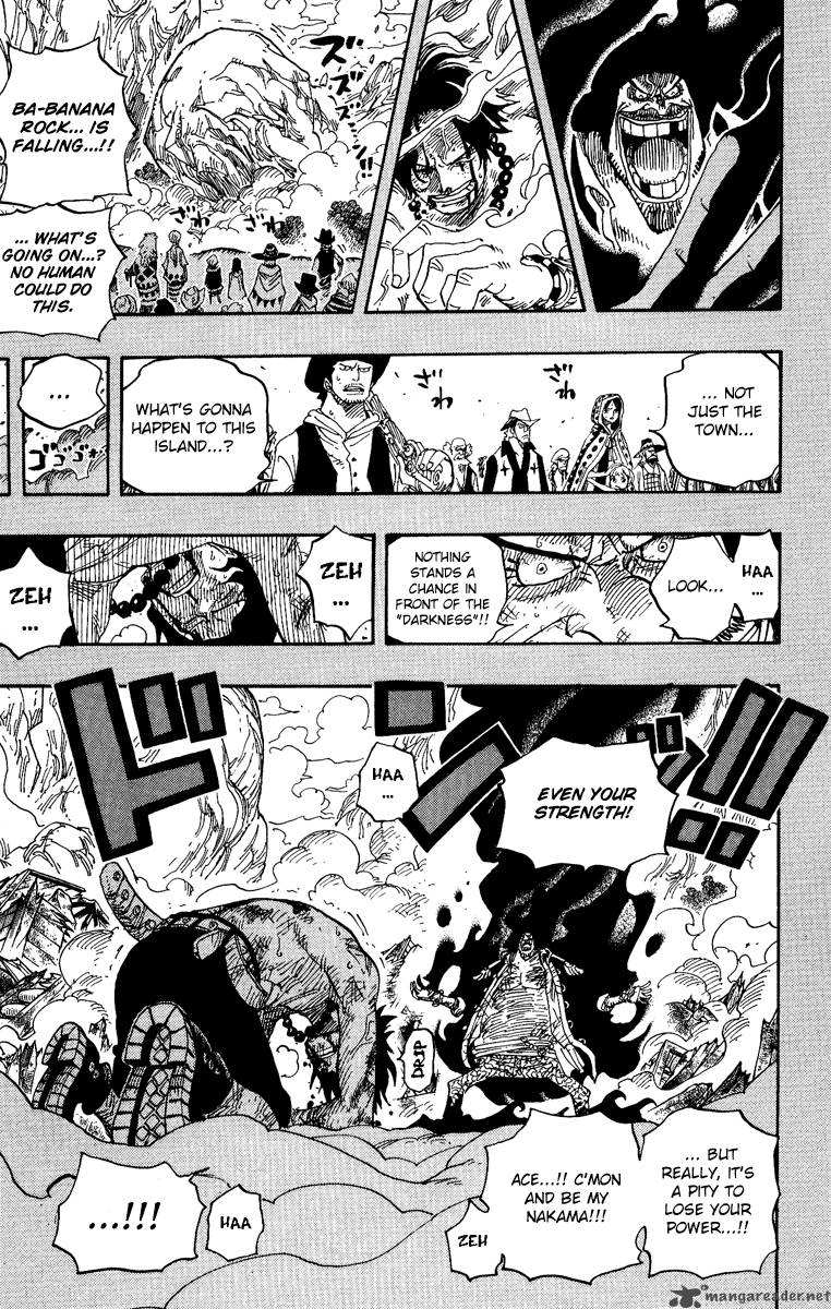One Piece manga, chapter 441, page 25 of 31