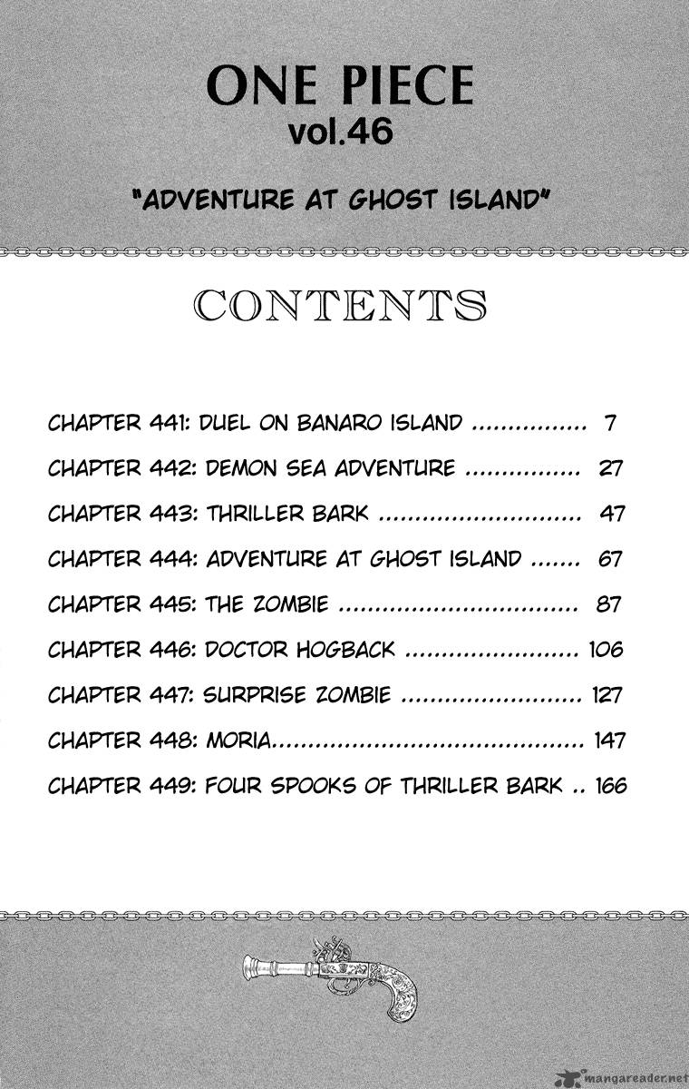 One Piece manga, chapter 441, page 10 of 31