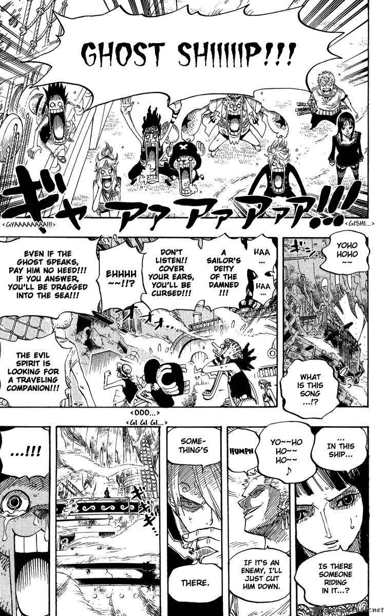 One Piece Chapter 442 page 13 - Chapter 442: Adventure in the Demonic Sea