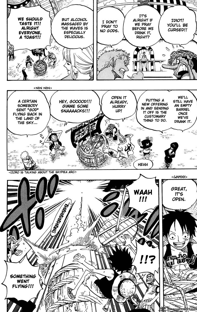 One Piece Chapter 442 page 6 - Chapter 442: Adventure in the Demonic Sea