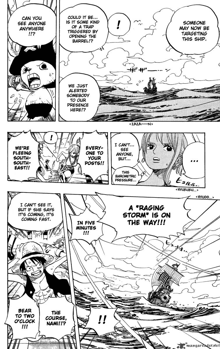 One Piece Chapter 442 page 8 - Chapter 442: Adventure in the Demonic Sea