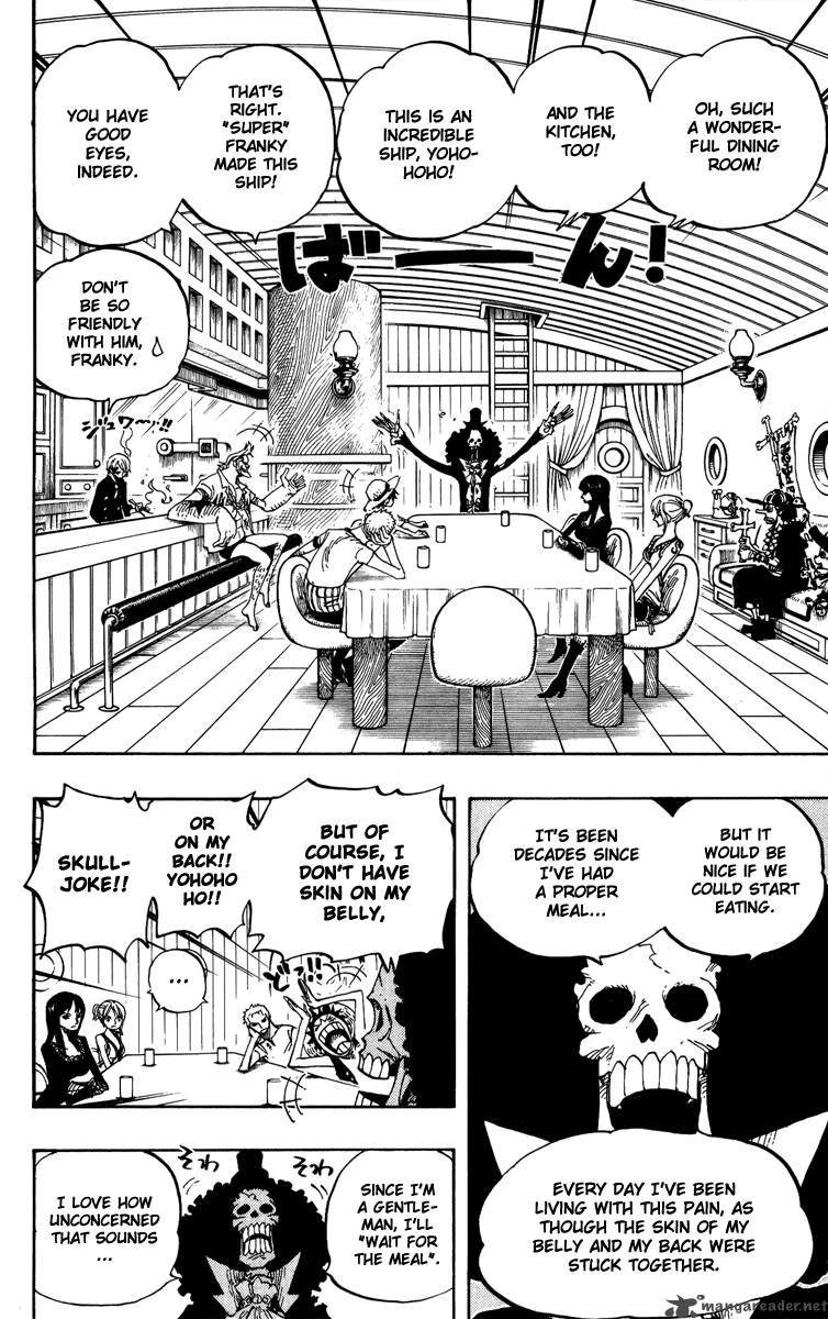 One Piece manga, chapter 443, page 5 of 23