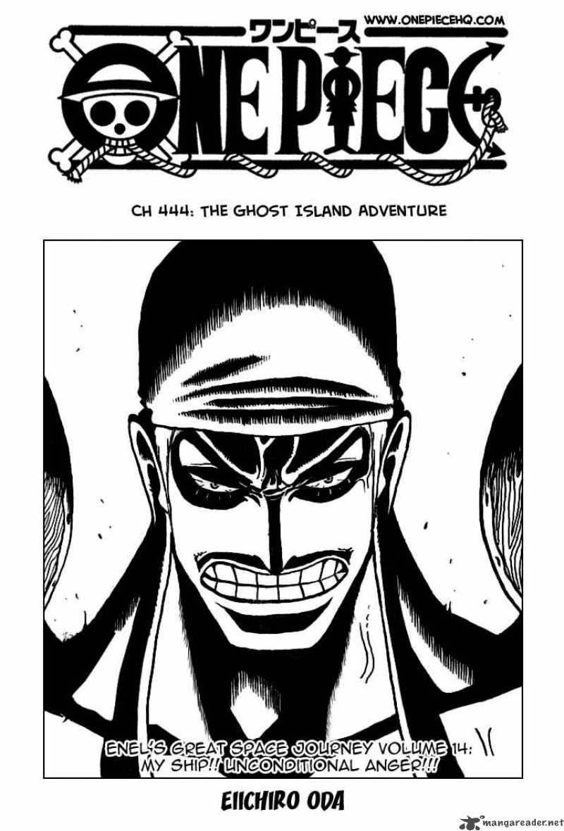 One Piece manga, chapter 444, page 2 of 23