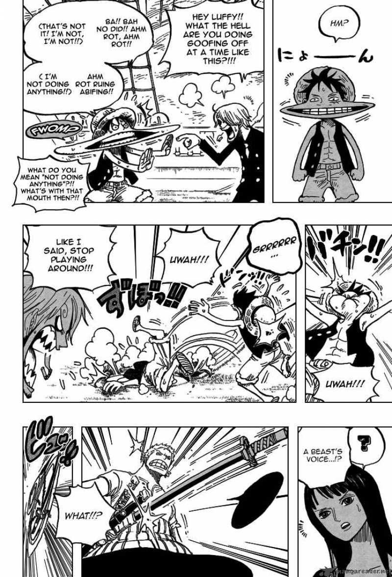 One Piece manga, chapter 444, page 11 of 23