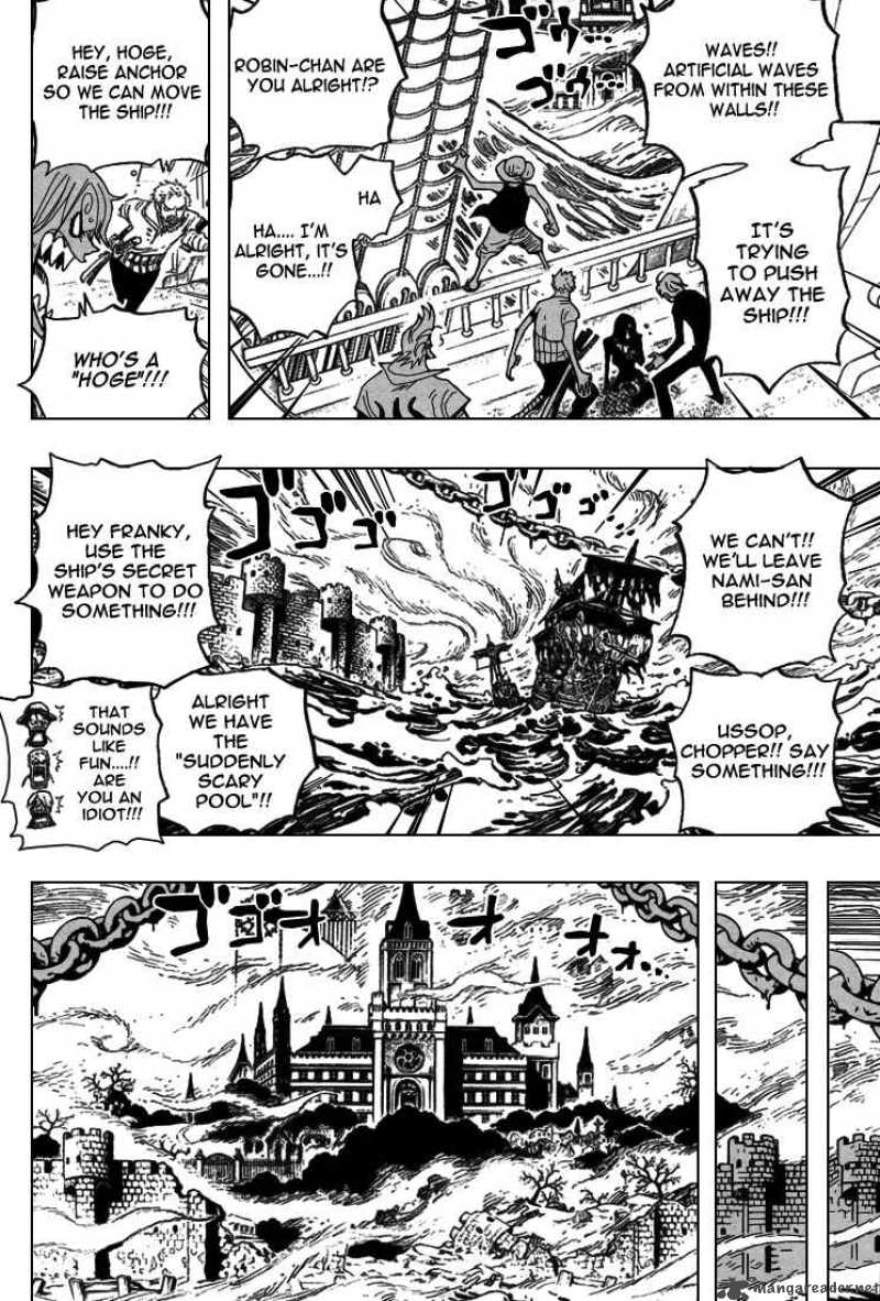 One Piece manga, chapter 444, page 15 of 23