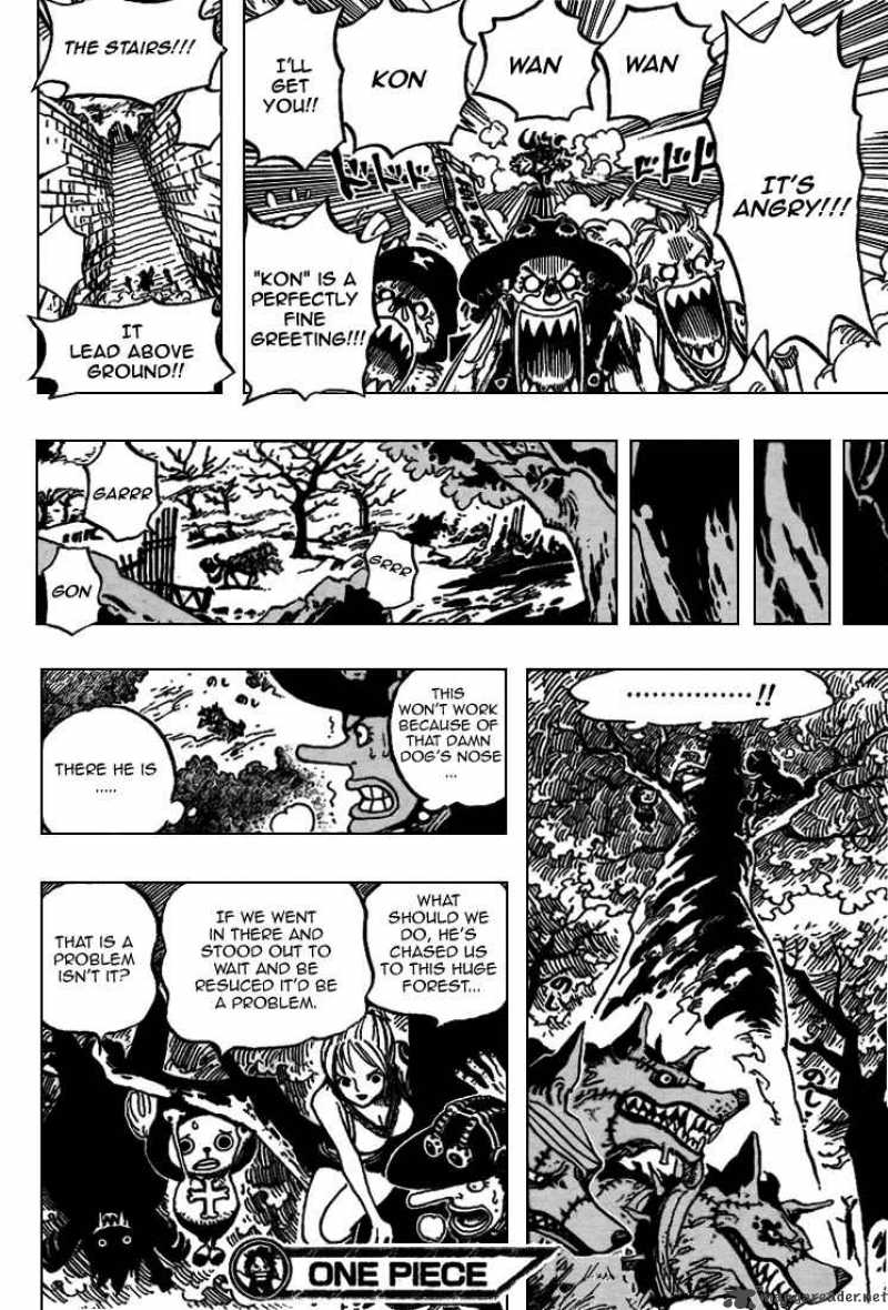 One Piece manga, chapter 444, page 19 of 23