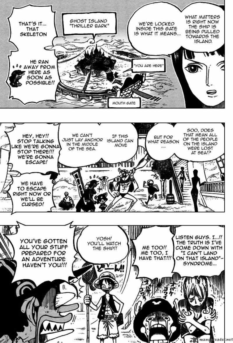 One Piece manga, chapter 444, page 4 of 23