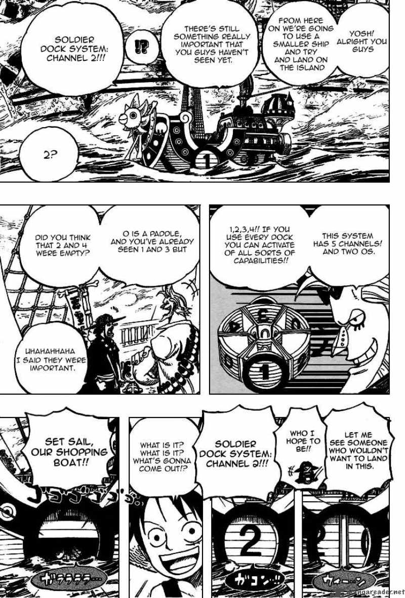 One Piece manga, chapter 444, page 6 of 23