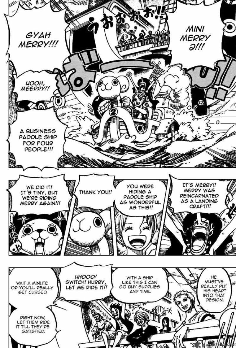 One Piece manga, chapter 444, page 7 of 23
