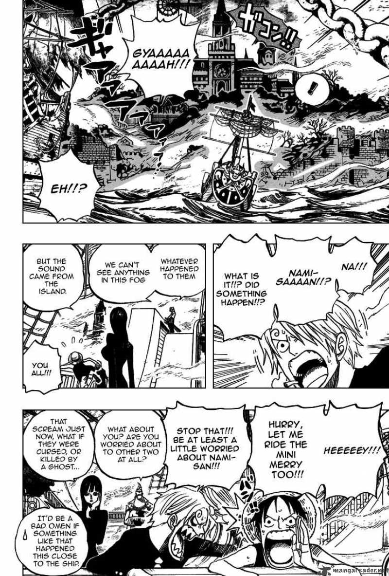 One Piece manga, chapter 444, page 9 of 23