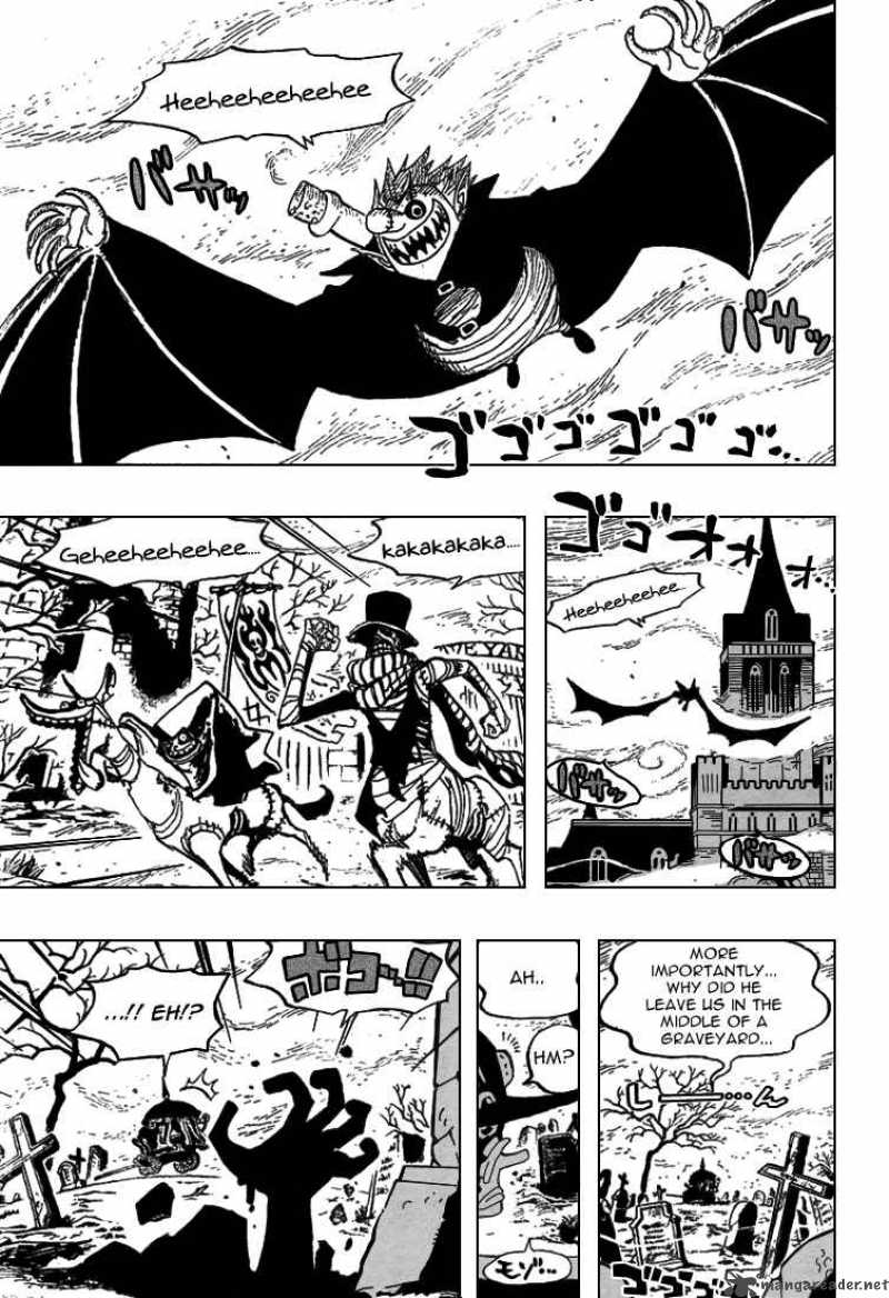 One Piece Chapter 445 page 10 - Chapter 445: The Zombie