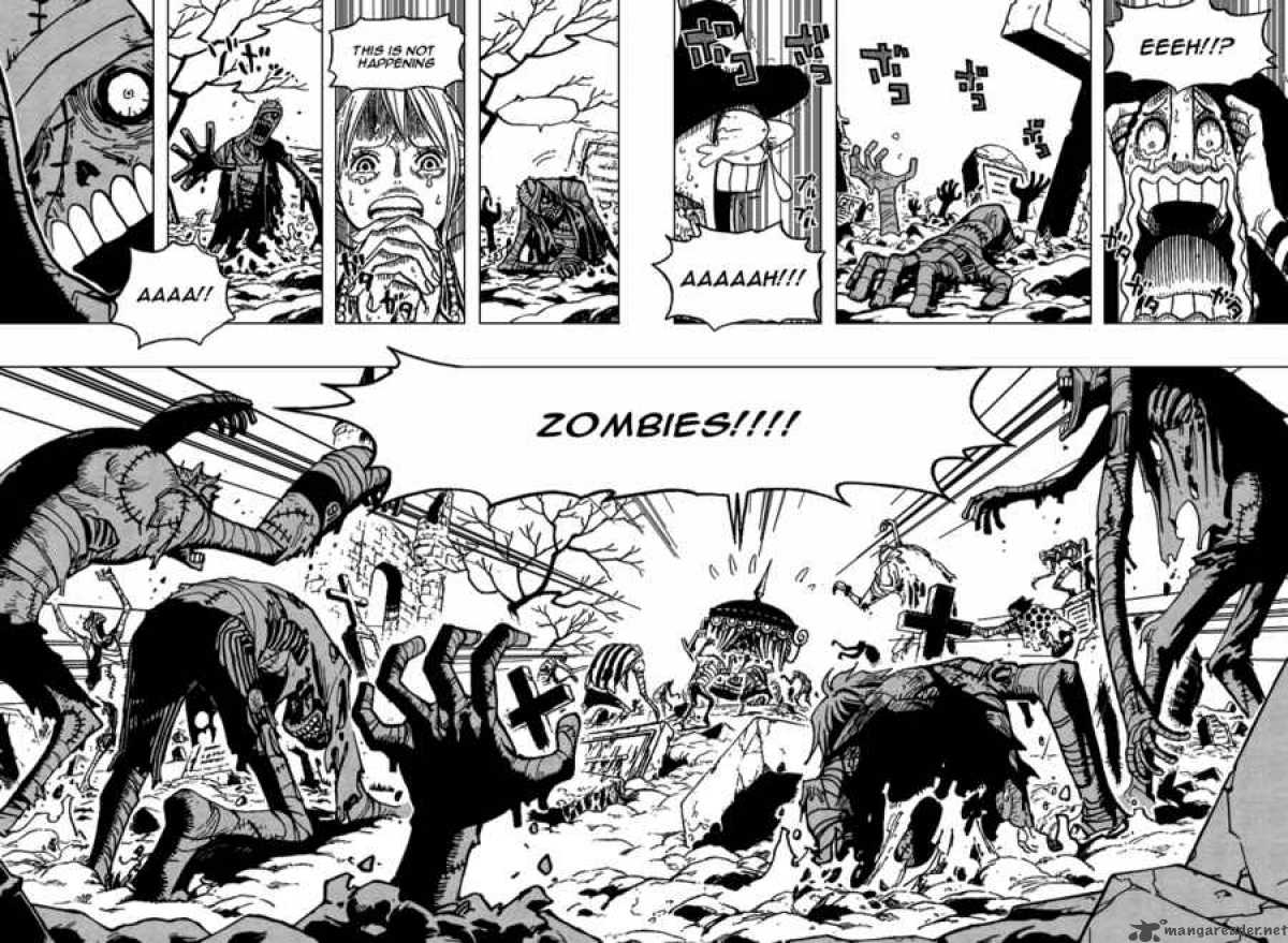One Piece Chapter 445 page 11 - Chapter 445: The Zombie