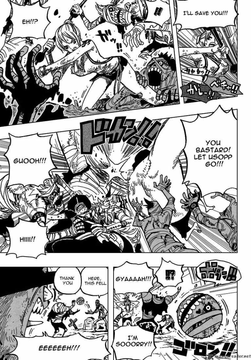 One Piece Chapter 445 page 13 - Chapter 445: The Zombie