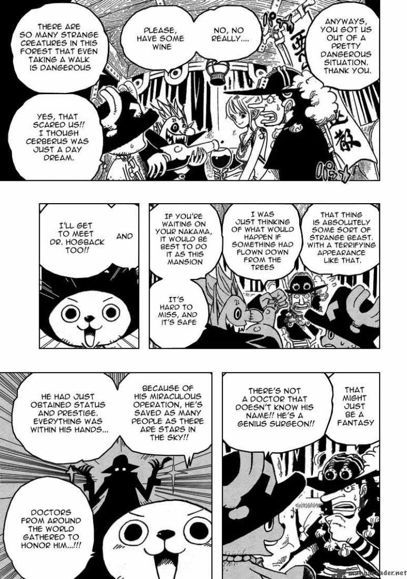 One Piece Chapter 445 page 3 - Chapter 445: The Zombie