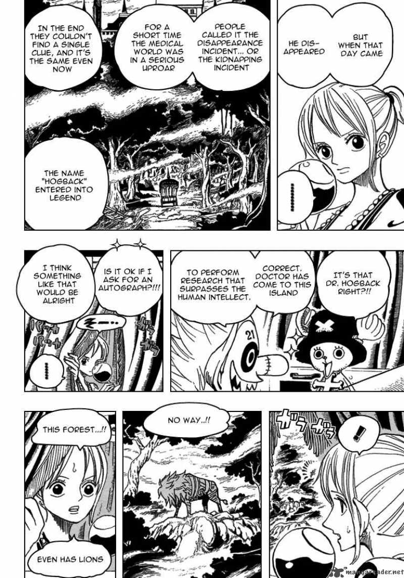 One Piece Chapter 445 page 4 - Chapter 445: The Zombie