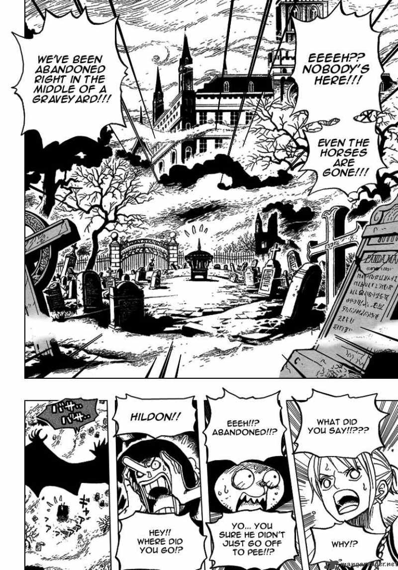 One Piece Chapter 445 page 9 - Chapter 445: The Zombie