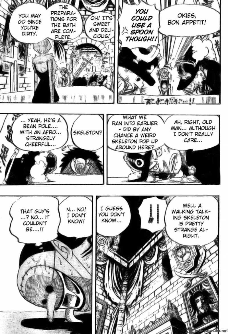 One Piece Chapter 446 page 10 - Chapter 446: Doctor Hogback