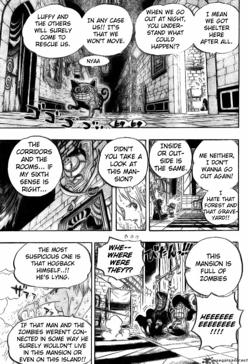 One Piece Chapter 446 page 12 - Chapter 446: Doctor Hogback