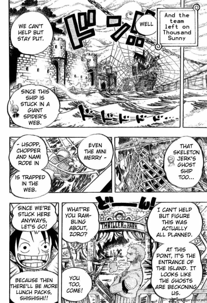 One Piece Chapter 446 page 17 - Chapter 446: Doctor Hogback