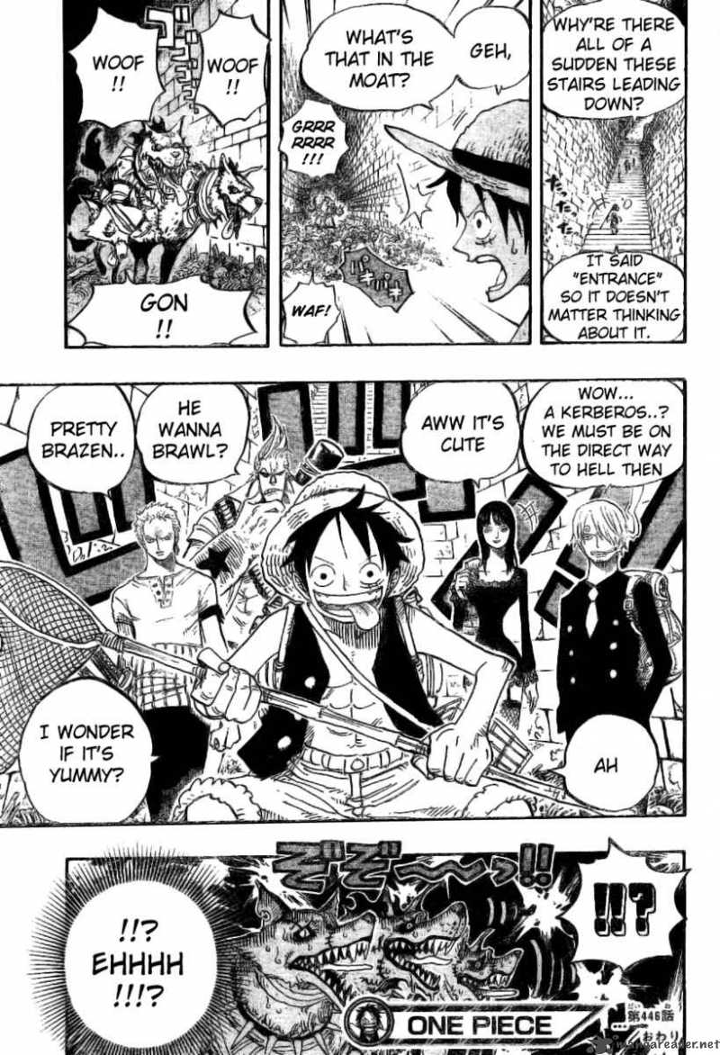 One Piece Chapter 446 page 18 - Chapter 446: Doctor Hogback