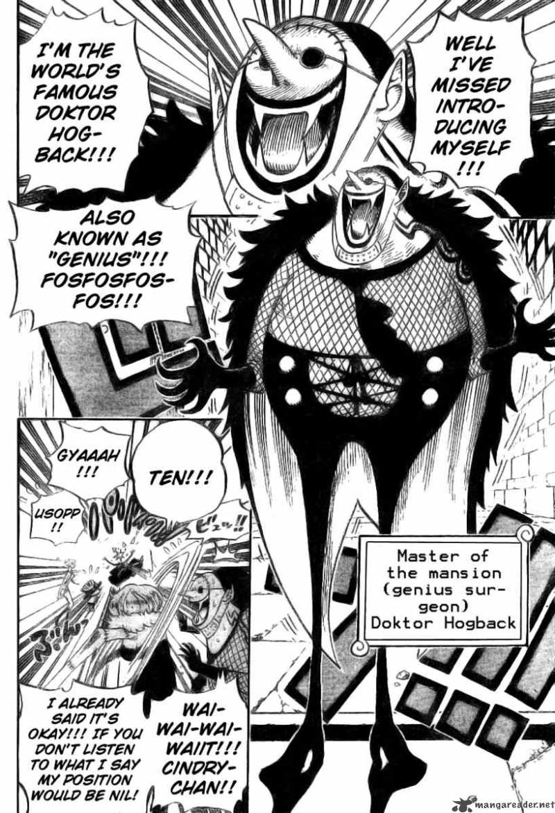 One Piece Chapter 446 page 5 - Chapter 446: Doctor Hogback
