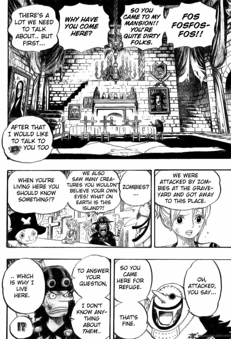 One Piece Chapter 446 page 7 - Chapter 446: Doctor Hogback