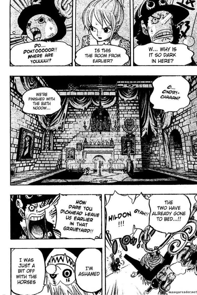 One Piece Chapter 447 page 10 - Chapter 447: Surprise Zombie