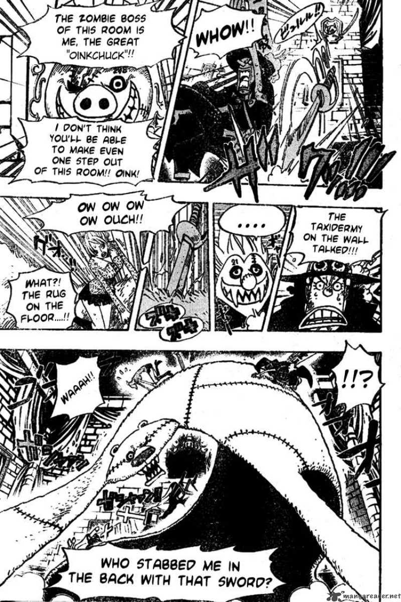 One Piece Chapter 447 page 13 - Chapter 447: Surprise Zombie