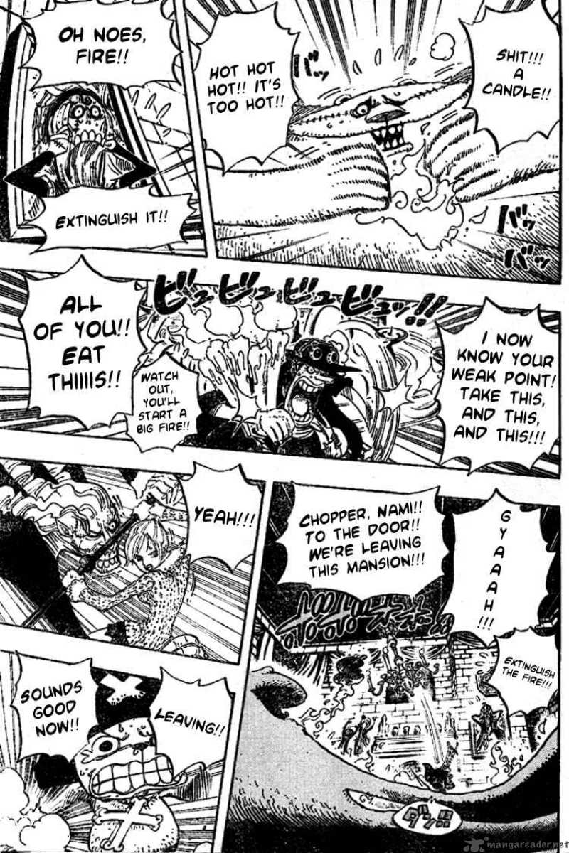 One Piece Chapter 447 page 15 - Chapter 447: Surprise Zombie