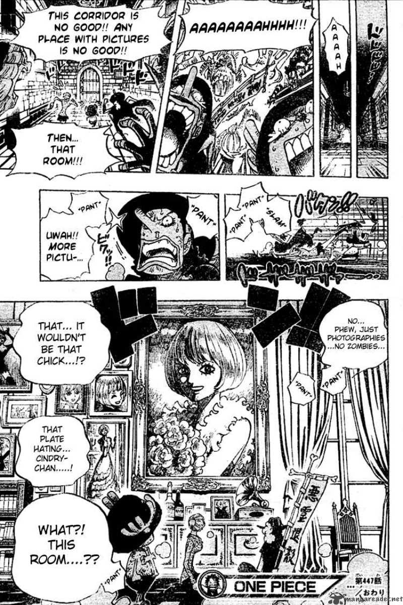 One Piece Chapter 447 page 19 - Chapter 447: Surprise Zombie