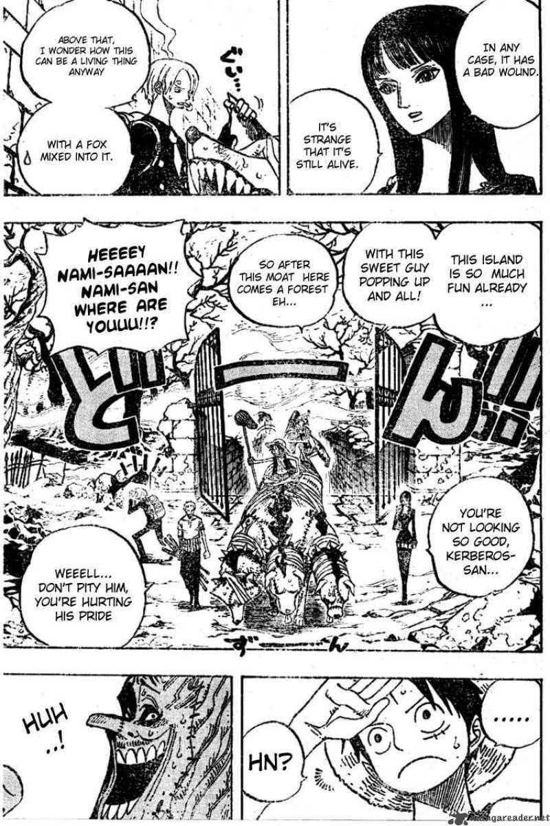 One Piece Chapter 447 page 5 - Chapter 447: Surprise Zombie