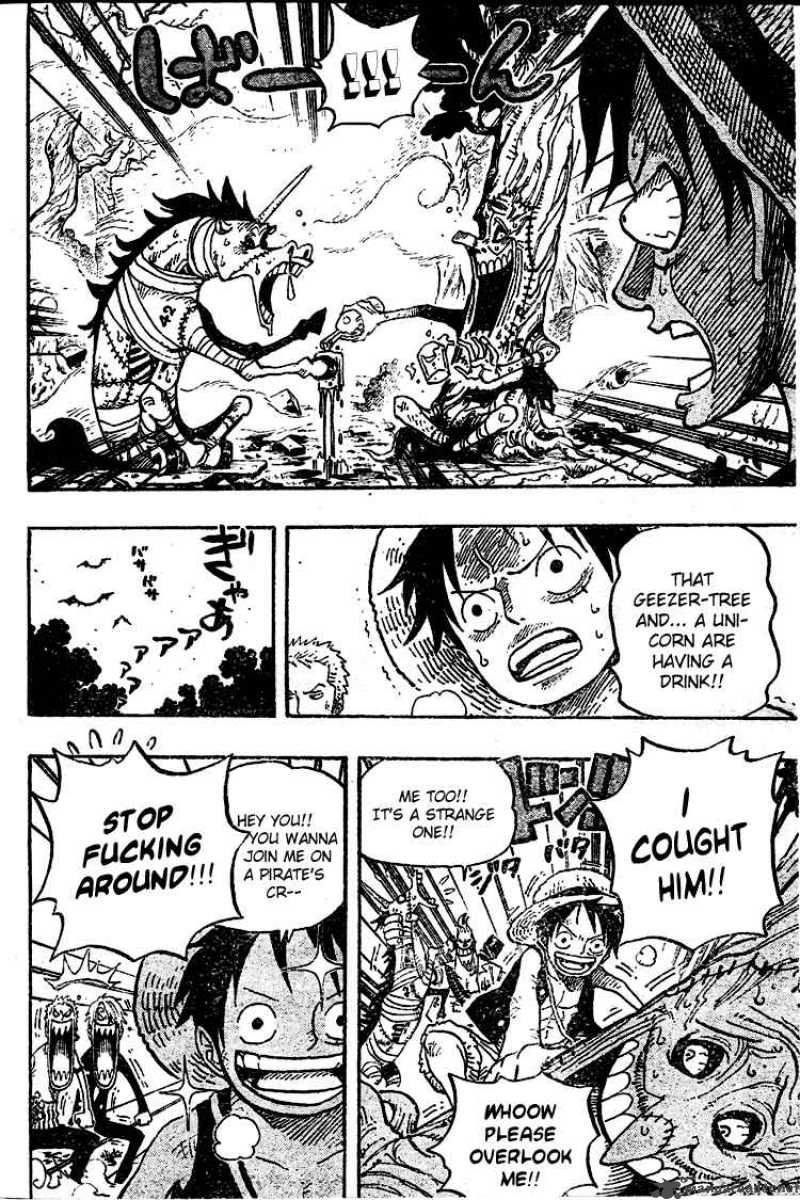 One Piece Chapter 447 page 6 - Chapter 447: Surprise Zombie