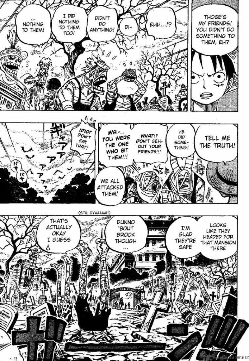 One Piece Chapter 448 page 16 - Chapter 448: Moria