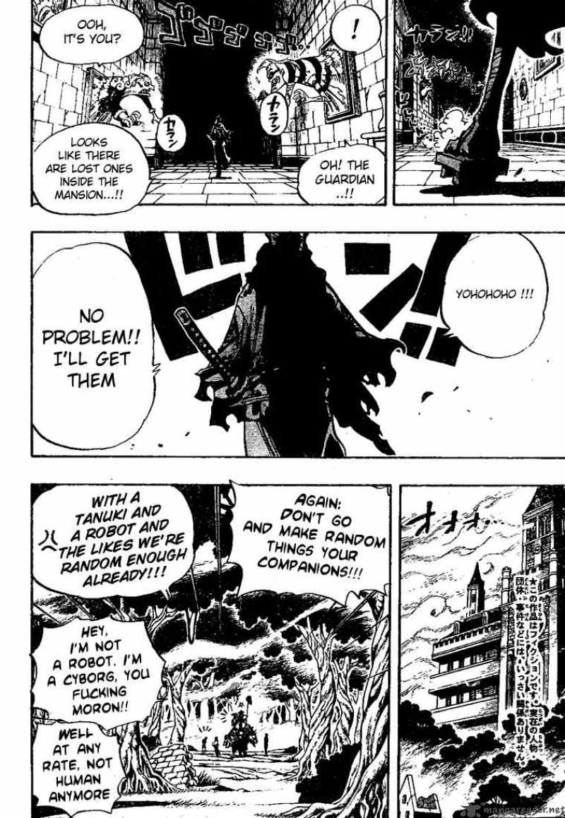 One Piece Chapter 448 page 6 - Chapter 448: Moria