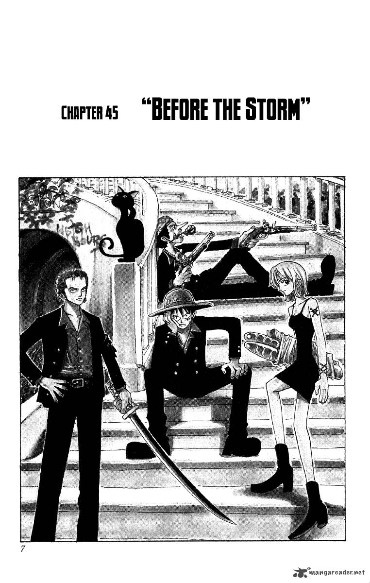One Piece Chapter 45 page 2 - Chapter 45: Before the Storm