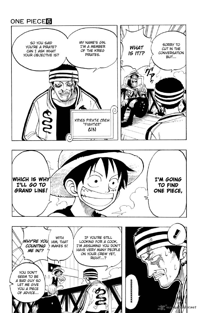 One Piece Chapter 45 page 8 - Chapter 45: Before the Storm