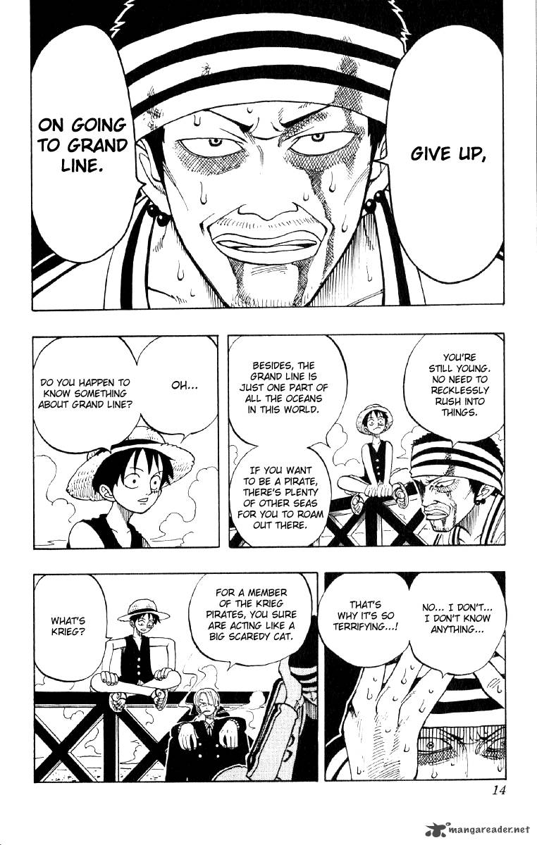One Piece Chapter 45 page 9 - Chapter 45: Before the Storm