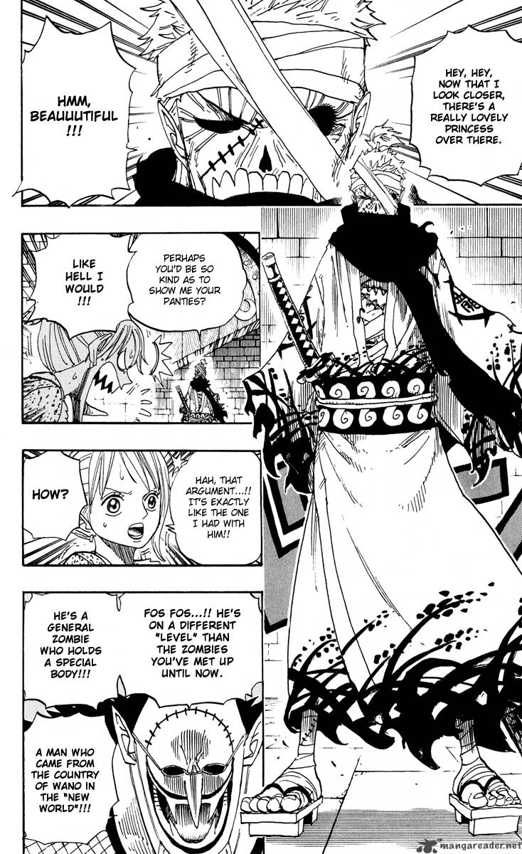 One Piece Chapter 450 page 12 - Chapter 450: General Zombie Night